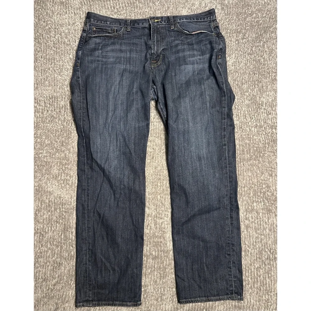 Lucky Brand Jeans Men's 363 New Vintage Straight 38x32 Blue Denim